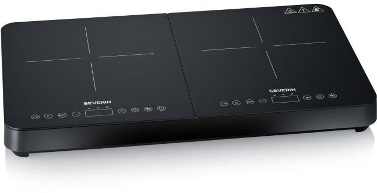 Draagbare kookplaat - DK9194 - 2 branders - 10 vermogensniveaus - 3400W