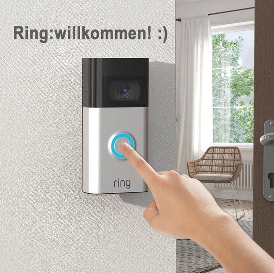 Verstelbare Hoekhouder voor Video Deurbellen - 35° tot 55° Horizontaal, Stevige Aluminium Wandplaat van Merkloos — afbeelding 5