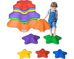 Zes-delige Kids Balans Stepping Stones voor Peuters - Anti-slip Obstakel Cursus