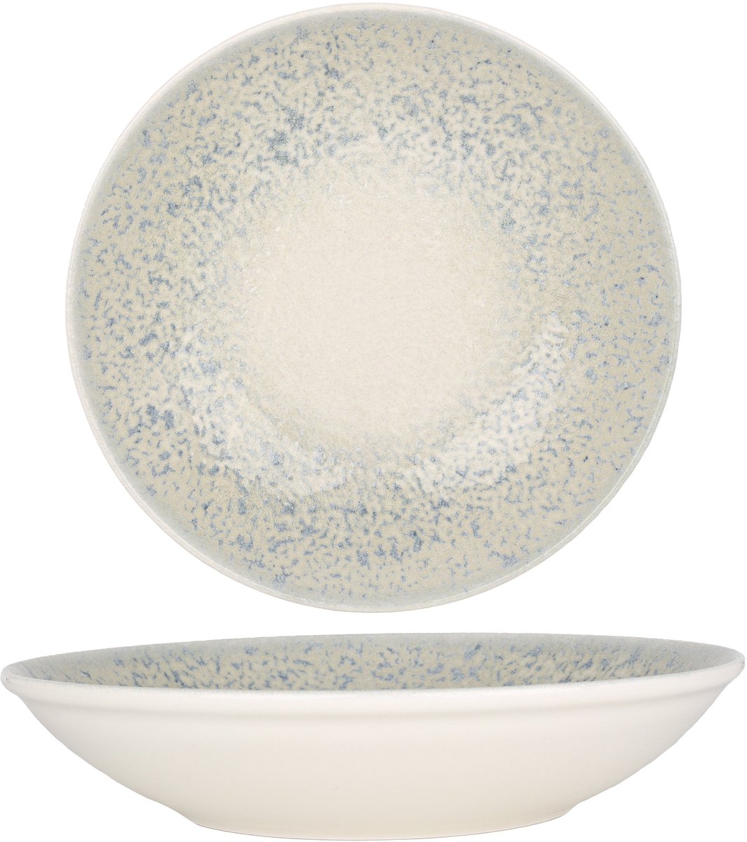 By Bone Diepbord - Natura Ocean - Porselein - 25 cm (1300cc) - set van 6