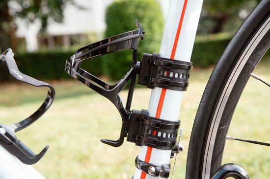 Unyqoos® Handige Fietsfleshouder Set met Adapter voor Schroefloze Montage — afbeelding 2