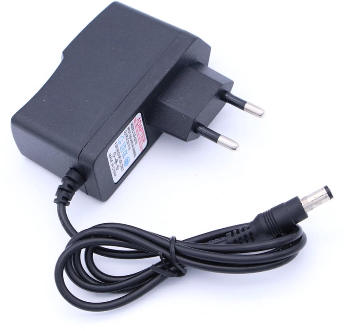 100 240V DC 6V 1A Voedingsadapter met EU-stekker x Power Adapter voor elektronische apparaten Geschikt met monitoren televisies en camerasystemen