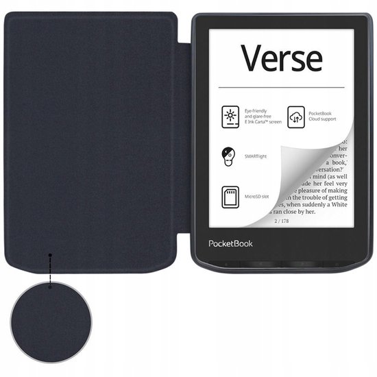 Hoesje voor PocketBook Verse/Pro/GoBook 2.0/3.0 - Exoguard Kleurrijk — afbeelding 4