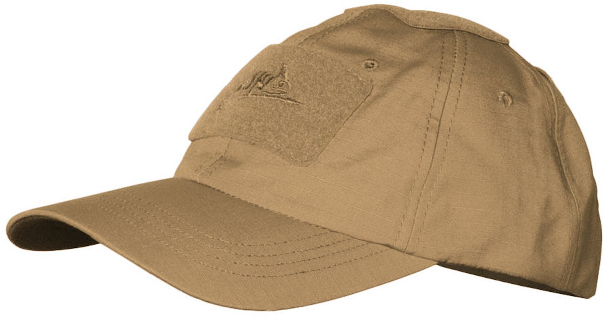 Helikon-Tex Baseball Cap Rip-Stop Coyote - Verstelbaar & Ventilerend