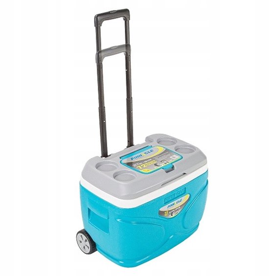 Pinnacle Koeltas 30L Blauw met Wielen, 2 Coolpacks & 1L Bidon van Pinnacle. — afbeelding 4
