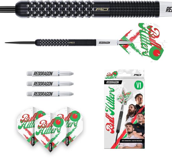 Red Dragon Bullhitters V1 90% - Dartpijlen van Merkloos — afbeelding 2