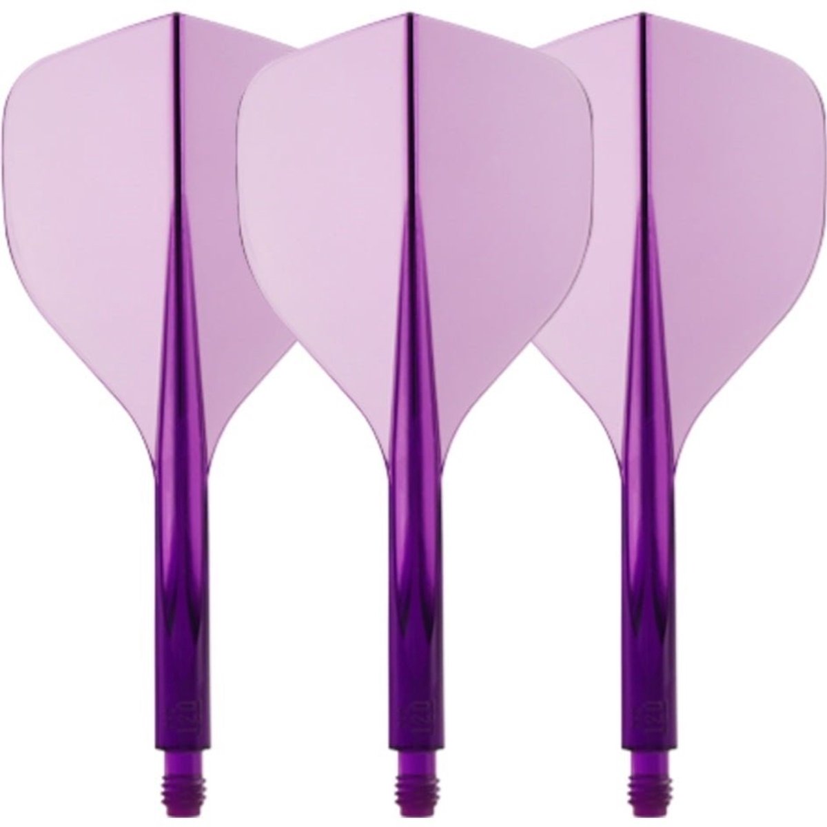 Condor AXE 120 Trifin Purple - Dart Flights