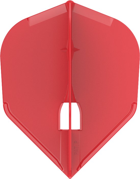 L-Style Champagne Flight L3 Shape Solid Red - Dart Flights van L-Style — afbeelding 2
