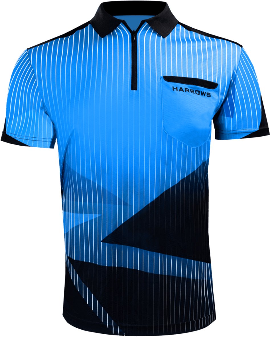 Harrows Shard Blue Dartshirt - Dart Shirt L