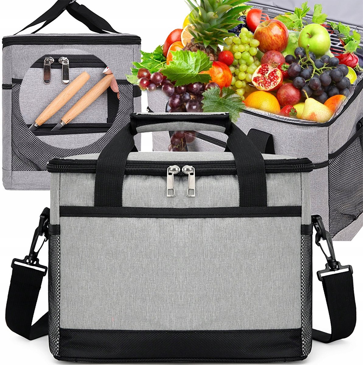 Grote Thermos Tas 18L - Lunch, Strand, Camping, Koelbox