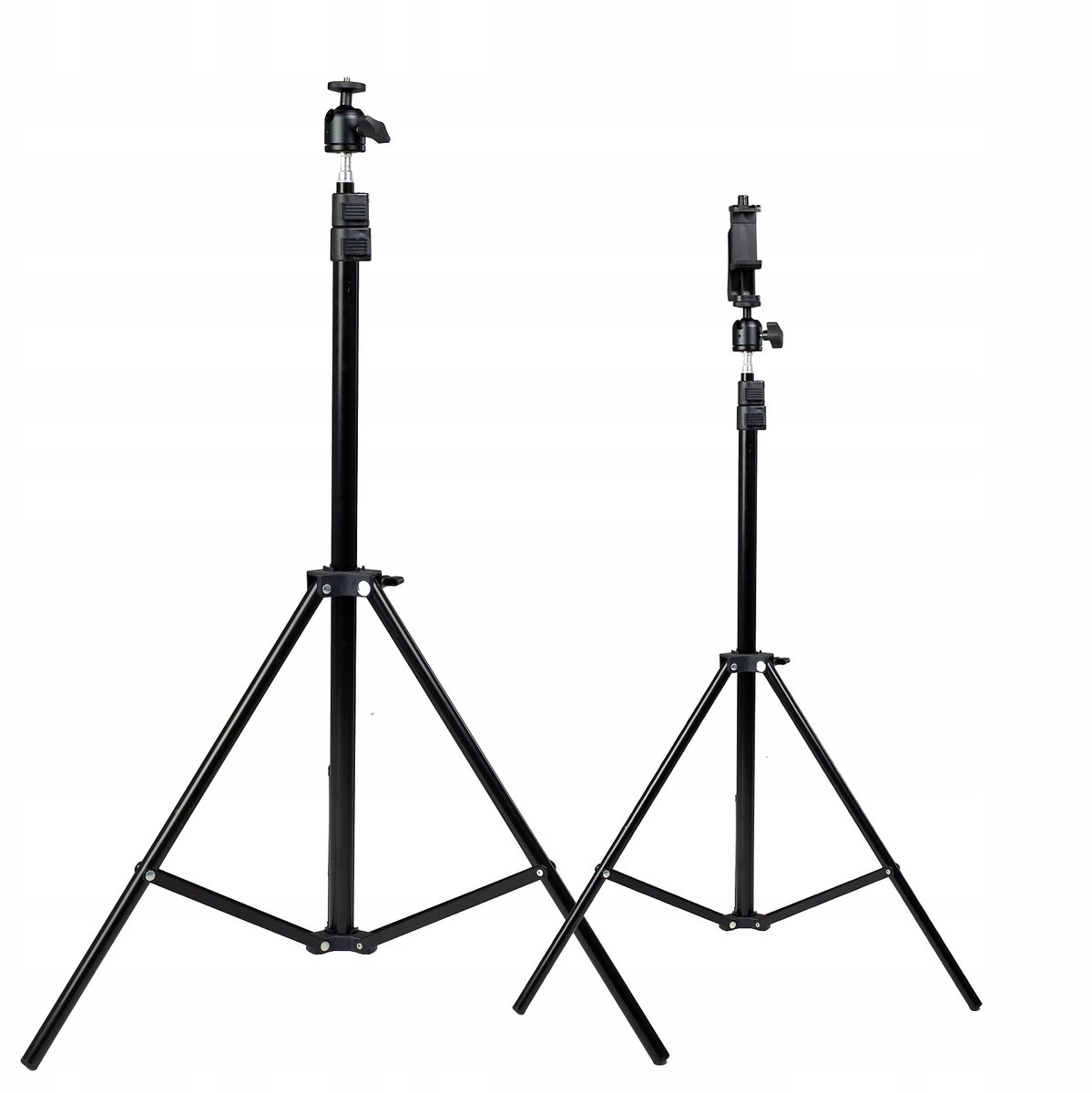 Statiefset met Smartphone Adapter & Kogelkop voor Streamen
