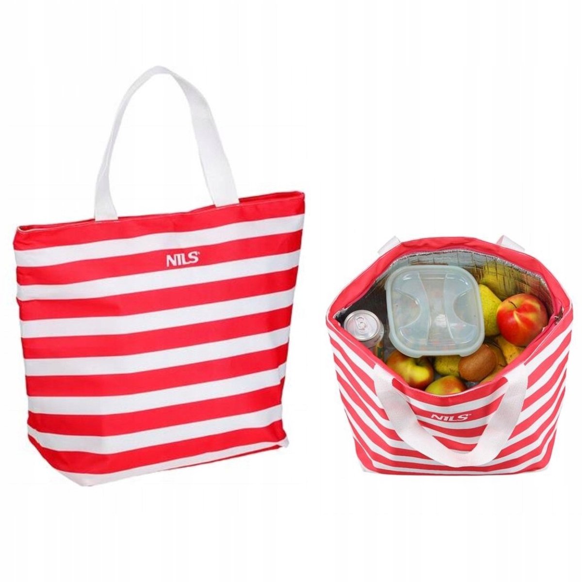 NILS NC3100 Rode Thermos Tassen 32L - Ideaal voor Strand & Picknick