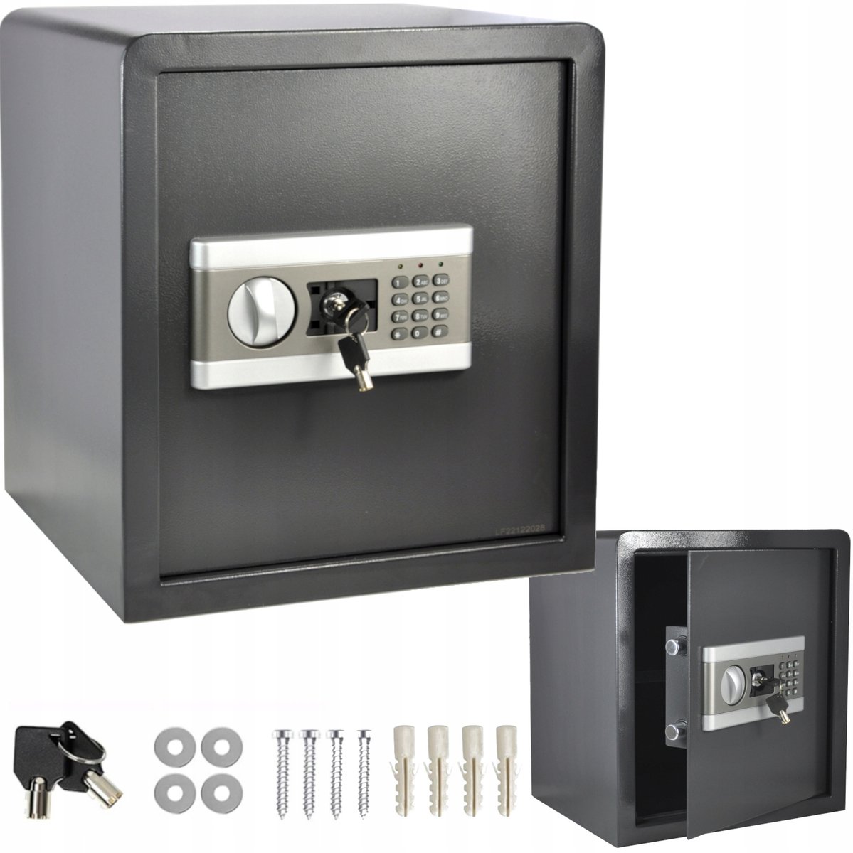 Elektronische kluis met codeslot en plank - 12,8 kg