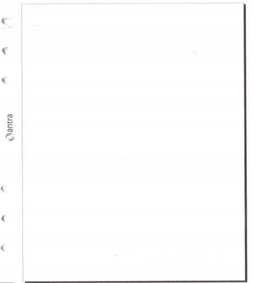 Antra A5 Inlegvel Organizer - Wit/Antraciet