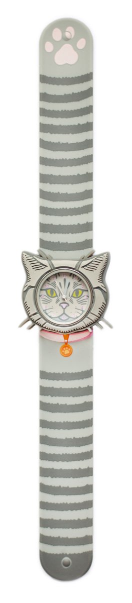 Mava: slap horloge KAT, gemaakt van huidvriendelijk siliconenmateriaal, 22cm