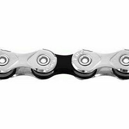 KMC - CHAINE X10 ARGENT / NOIR 114L