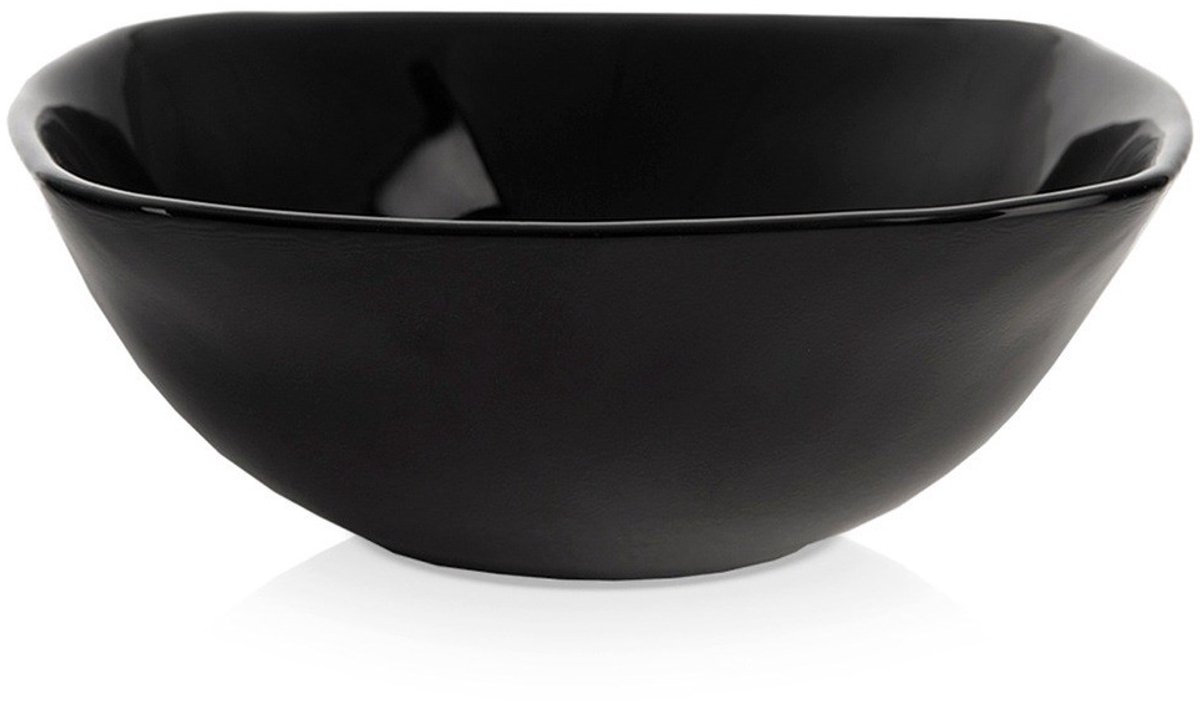 Orion Luna Serie - Zwarte Glazen Kommetje - 11,5 cm - 190 ml