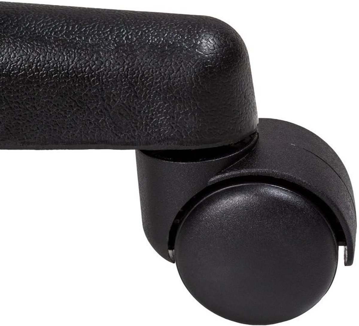 Ergonomische Bureaustoel Zwart - Draaibaar, In Hoogte Verstelbaar met Wielen thumbnail 5