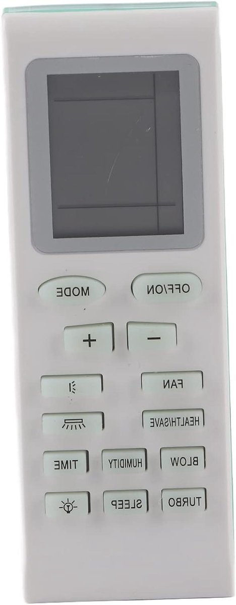 VirtuBuy- Airconditioner Afstandsbediening - Remote Control - Handige Bediening - Schermbediening - Universeel - Laag Stroomverbruik - Universele Controller - Afstandsbedieningen - Geschikt voor Airconditioners - Zwart Model.