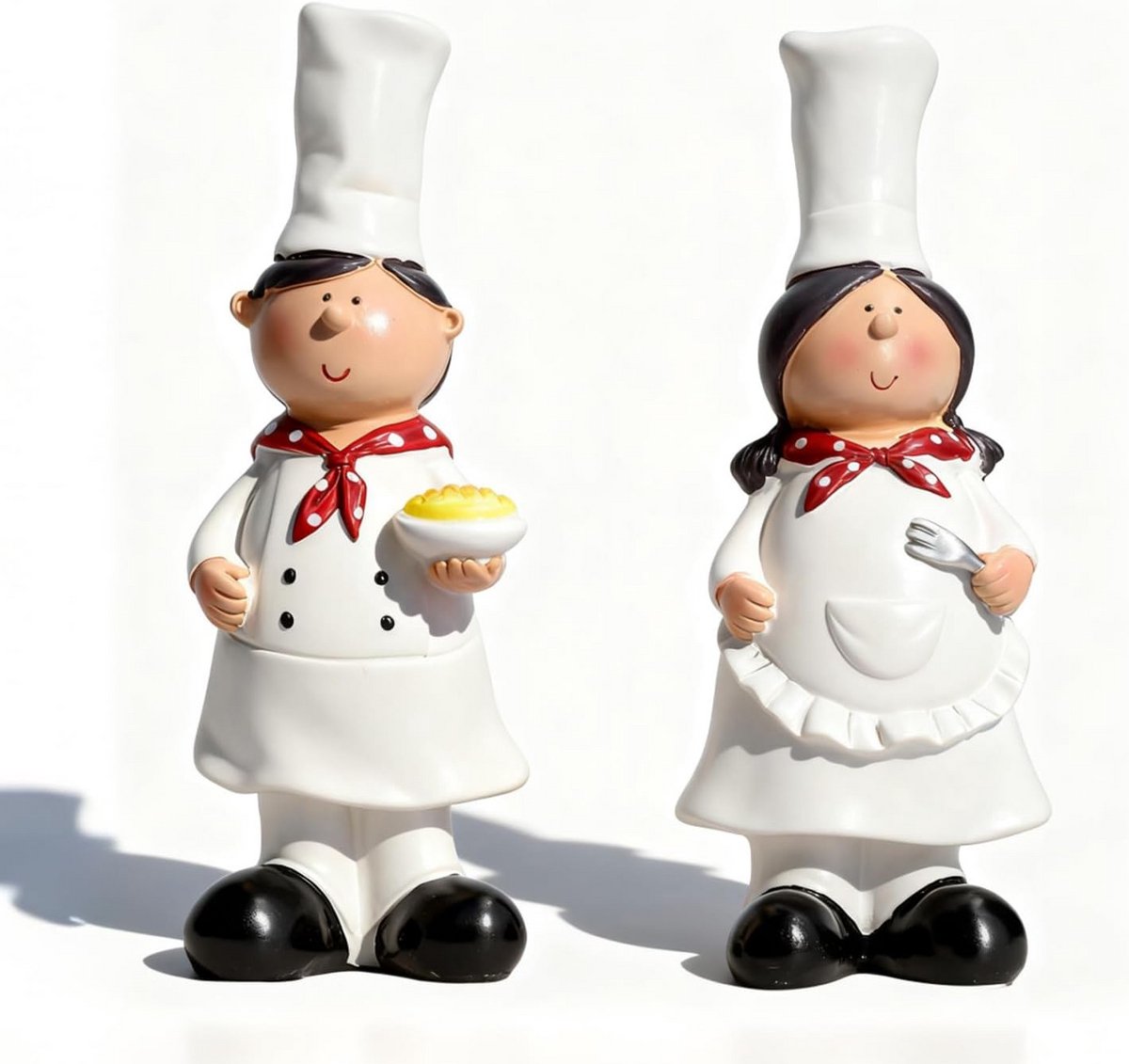 Set van 2 Decoratieve Kookbeeldjes voor Keuken en Bar