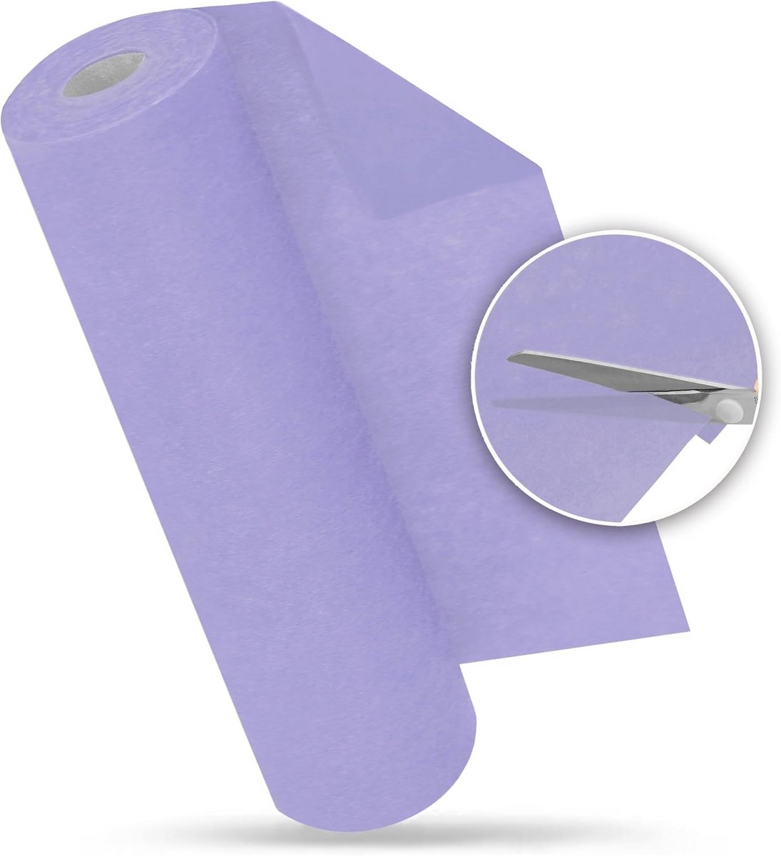Moderne Vlies Tafelloper voor Feestdecoratie - 30 cm x 25 m - Paars