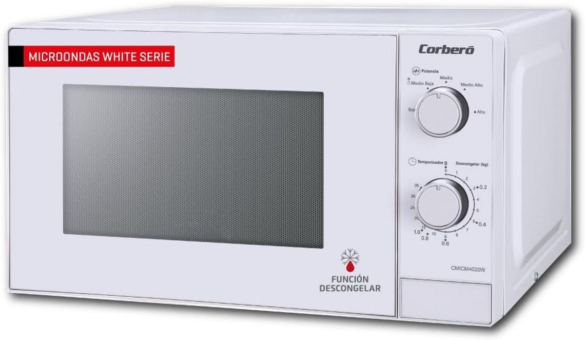 Magnetron met Vrije Installatie - 20 L, 700 W, 5 Standen, Mechanische Bediening