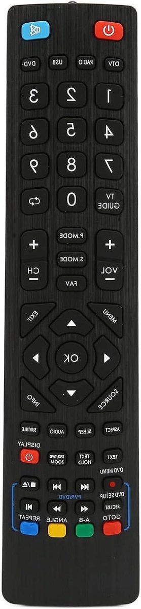 Vervangende TV-afstandsbediening voor LCD-tv's