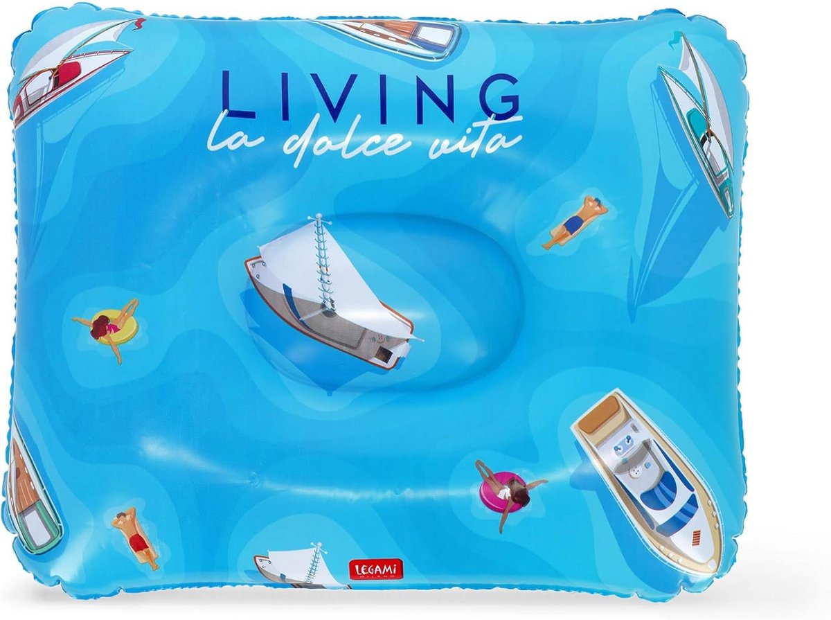 Comfortabel Opblaasbaar Strandkussen voor Vakantie en Camping