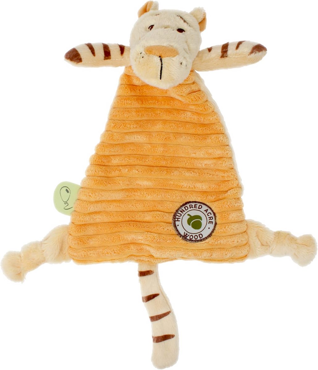 Knuffeldoek Tigger Oranje Strepen - Baby Comfort Deken Superzacht Kraamcadeau