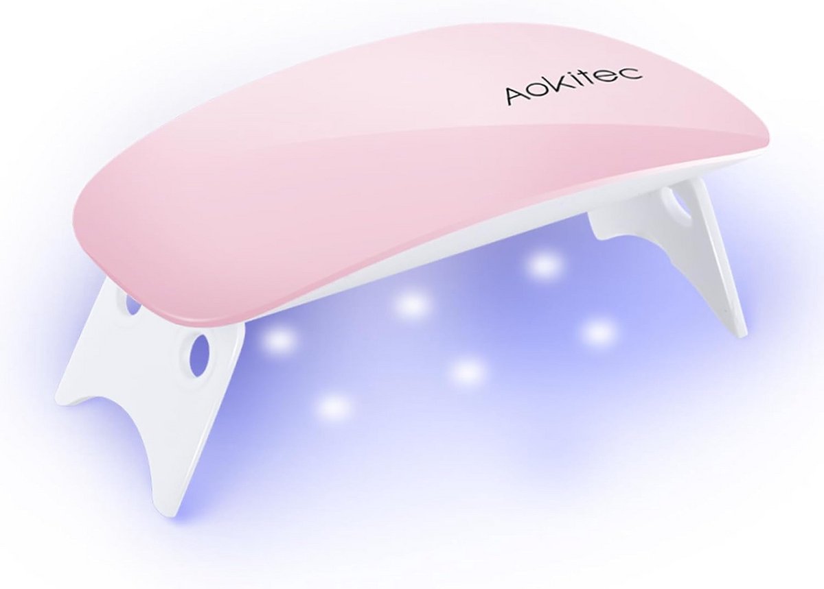Draagbare Mini UV LED Nagellamp voor Gel Nagellak Drogen - Compacte Muizen-Vorm Nagel Droger