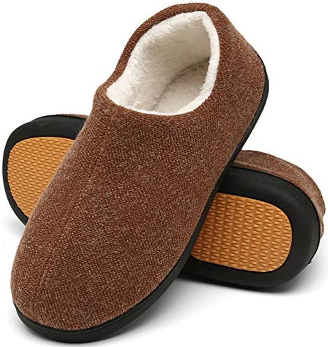 Warme Winter Slippers voor Mannen met Geheugenfoam - Maten 39-48