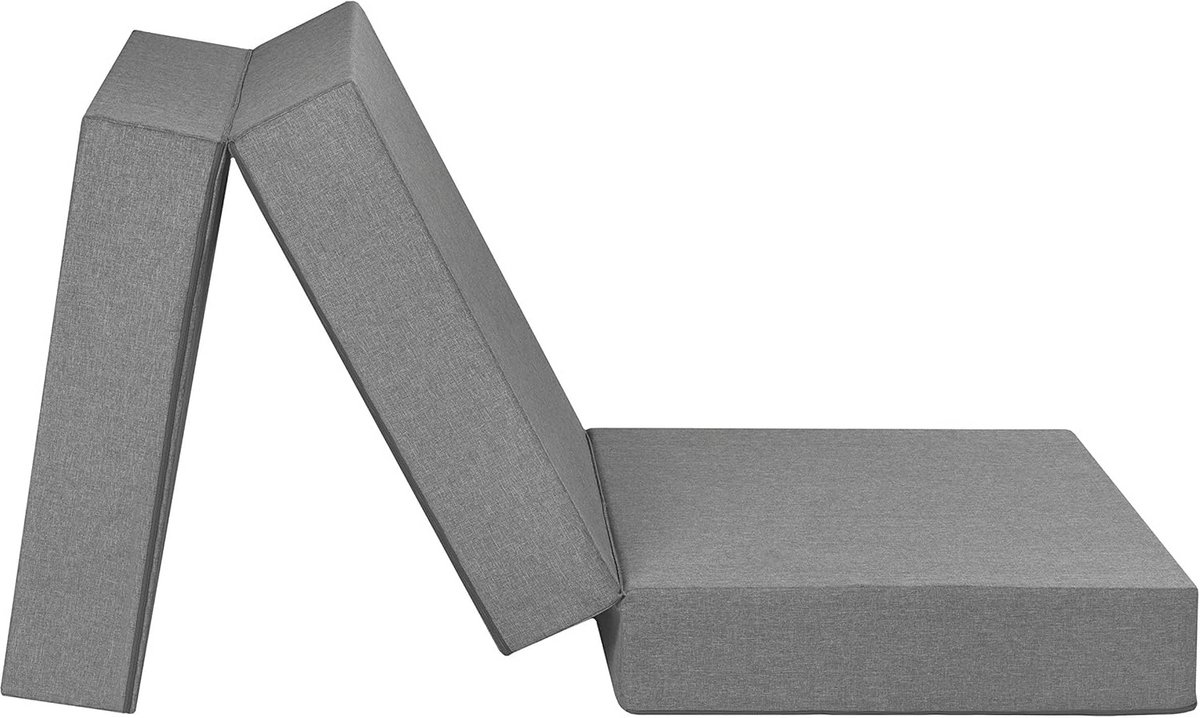 Opvouwbaar Gastenmatras XXL - Comfortabel Logeermatras 65x196 cm - Dik en Stevig