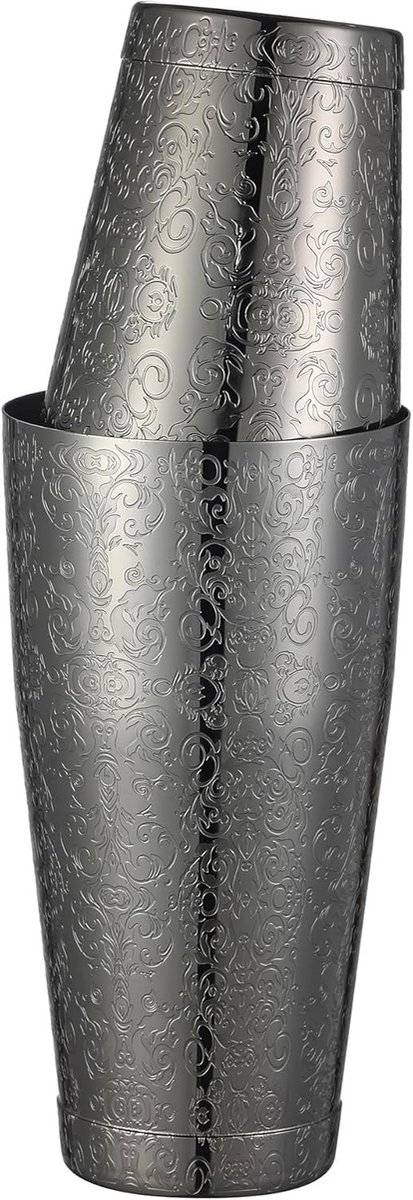 Professionele Cocktail Shaker Set Roestvrij Staal Gewogen Drie Delen