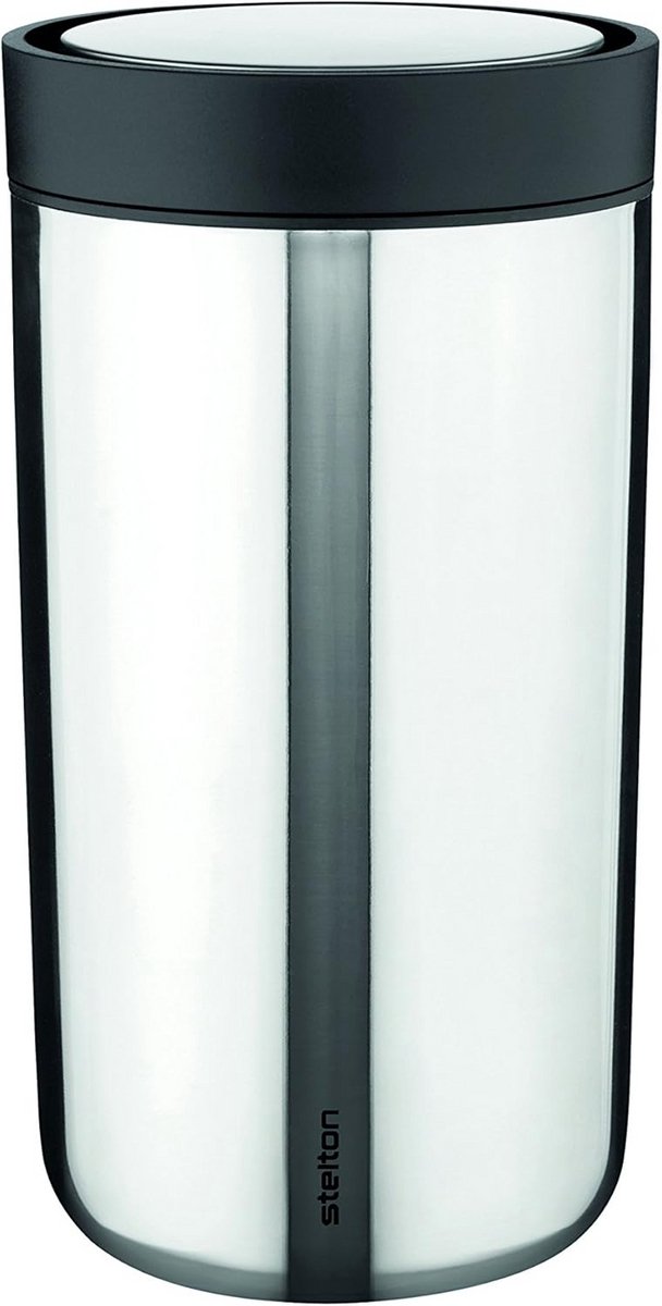 Thermoskan met Eenhandsluiting voor Onderweg - Isoleerkan 200 ml