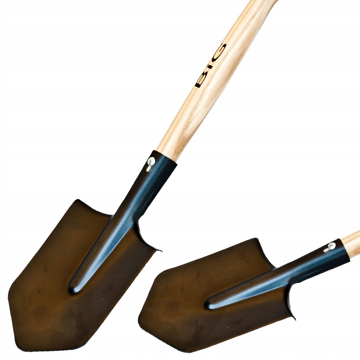 Robuuste Saperka 58 cm met duurzaam houten handvat