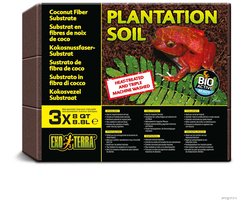 Exo Terra Subtraat Plantion Soil - 3 x 8,8 L