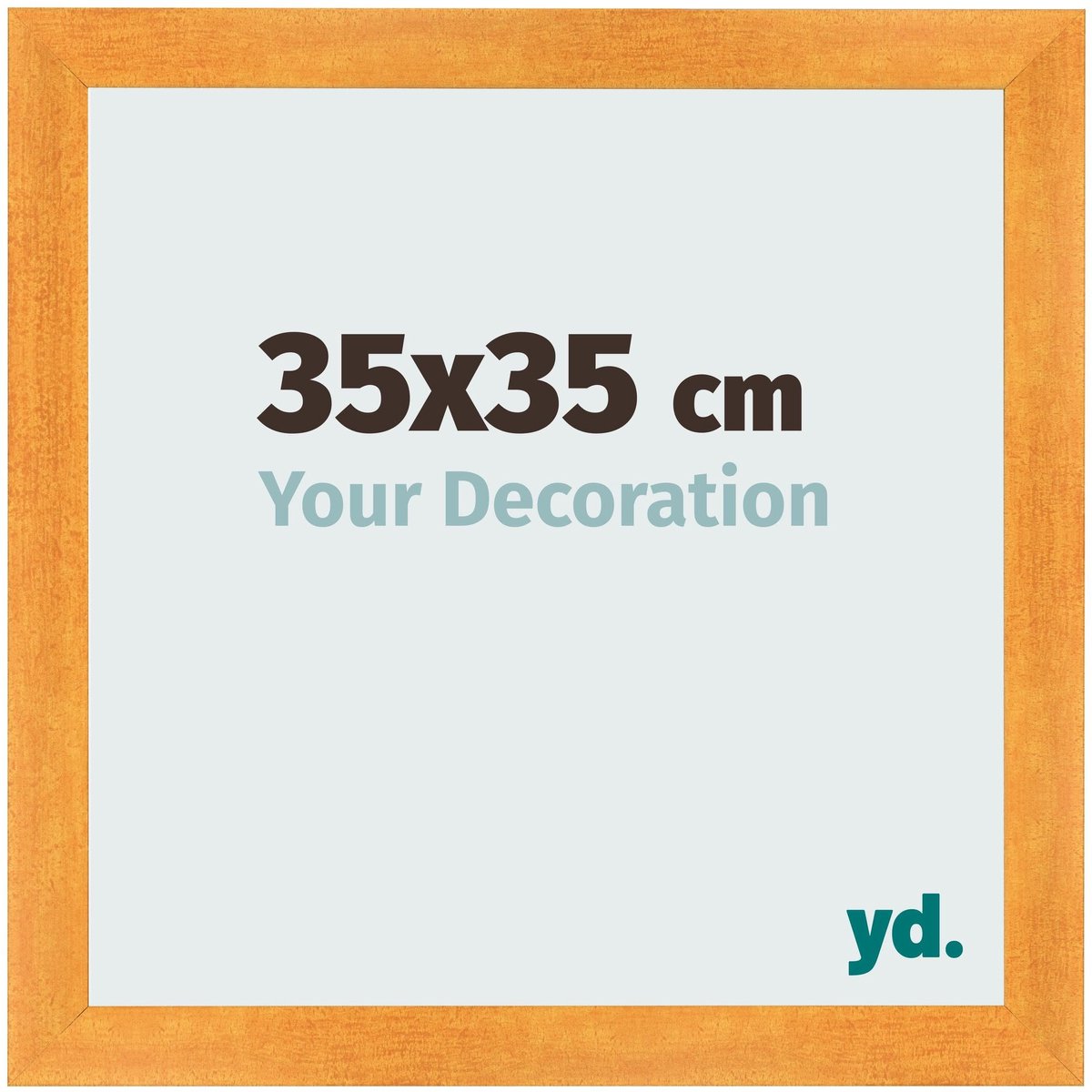 yd. Your Decoration - Fotolijst 35x35 cm - MDF - Oranje - Pisa
