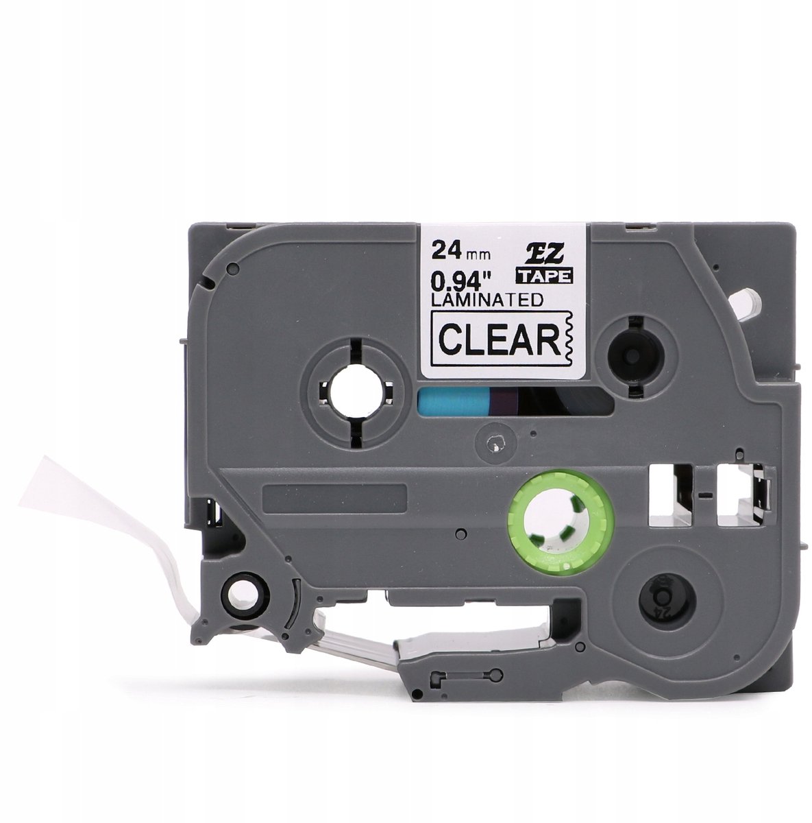 Brother TZe-151 Laminatietape 24mm Transparant Zwart