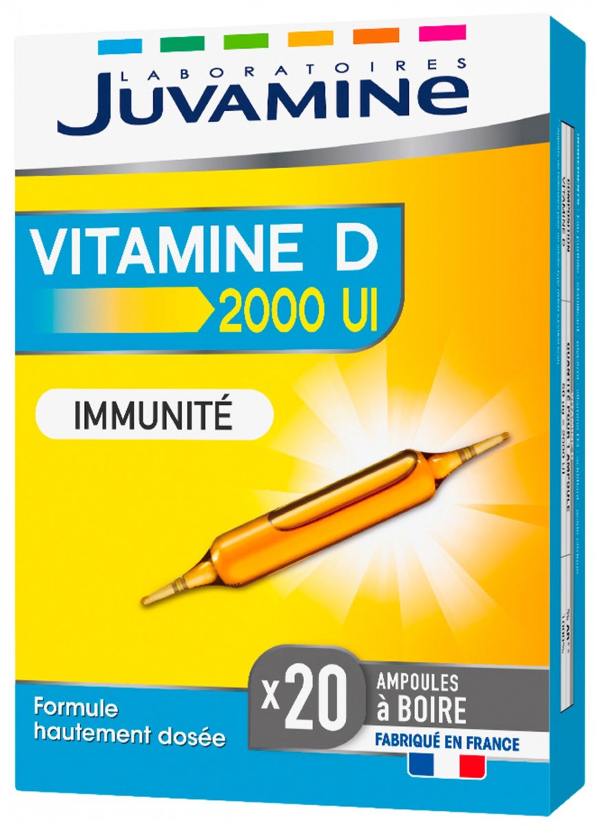 Juvamine Vitamine D 20 Ampullen