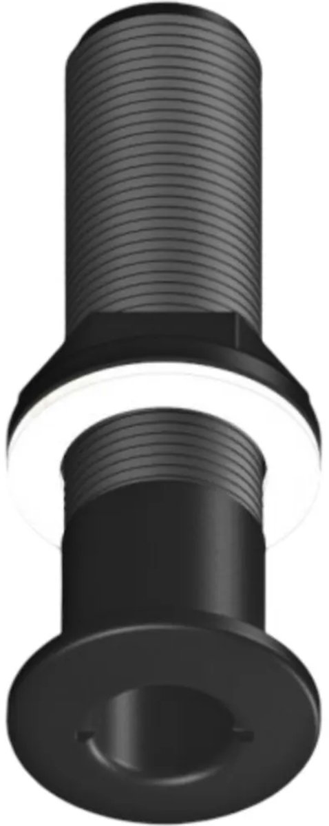 Trudesign 1804771 1´´ Huiddoorvoer 140 Mm Zilver