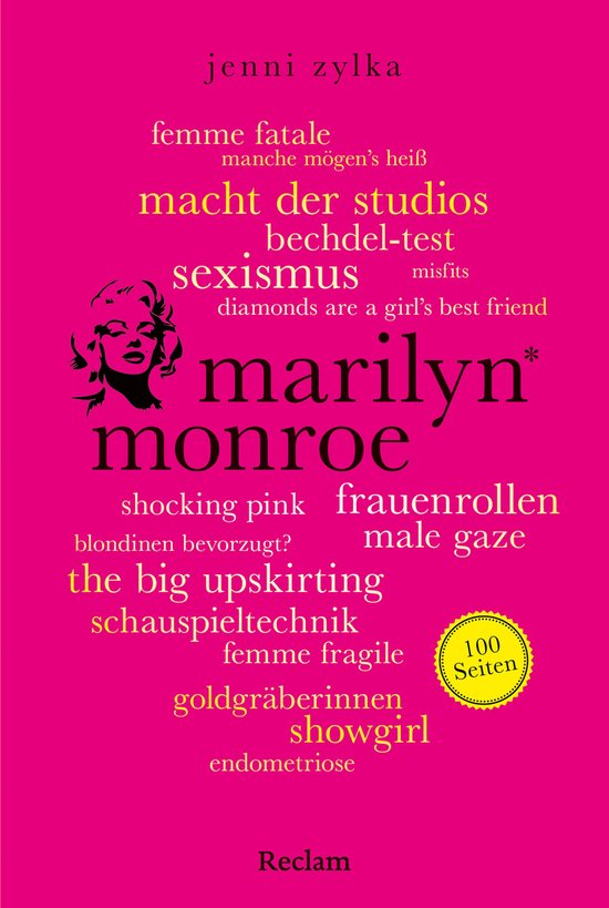 Reclam 100 Seiten - Marilyn Monroe. 100 Seiten - cover