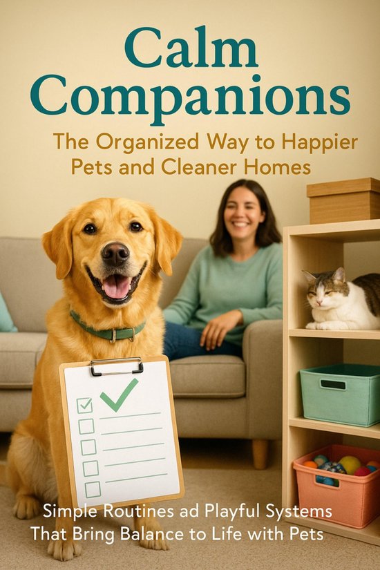 Calm Companions: The Organized Way to Happier Pets and Clean ... - cover