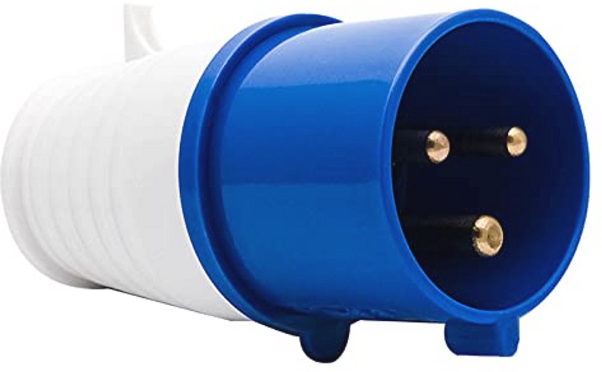 Industriële Stekkers 32A 240V 3-Pin Weerbestendig IP44 voor Camping en Caravans