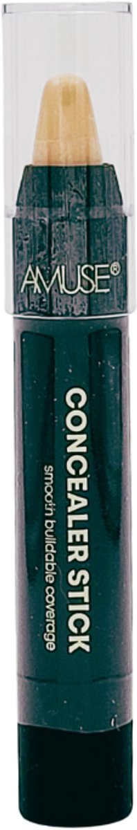 Amuse - Concealer Stick - 01 Porcelain - Smooth Buildable Coverage - 3,1 g
