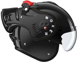 Roof Boxer V8 Alpha Glossy Black - Systeemhelm - Maat L - Boxer helm - Motorhelm - ECE 22-06 gekeurd