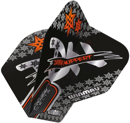 Winmau Prism Delta Danny Noppert Black - Dart Flights van Winmau — afbeelding 2