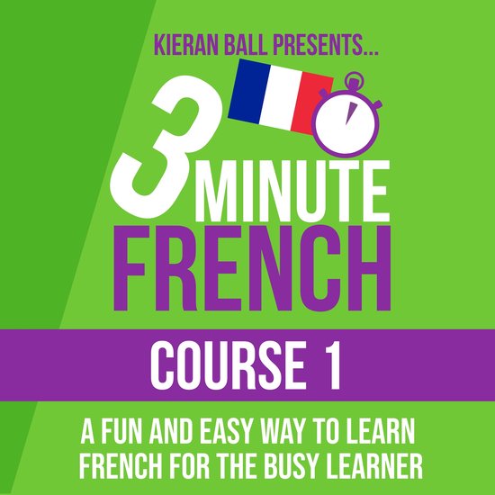 3 Minute French - Course 1 - cover