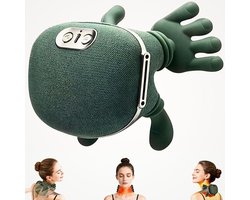 Thaiori-Verwarmde Massagehand – Draagbaar Massageapparaat met Warmtefunctie- Elektrisch Nekmassage Apparaat - Nek en Schouder Massage Apparaat - Massage Apparaten- Roodlicht therapie
