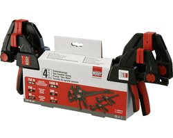Bessey EZM-EZL-Set Eenhandsklem Spanbreedte (max.):300 mm Afm. werkbereik:80 mm