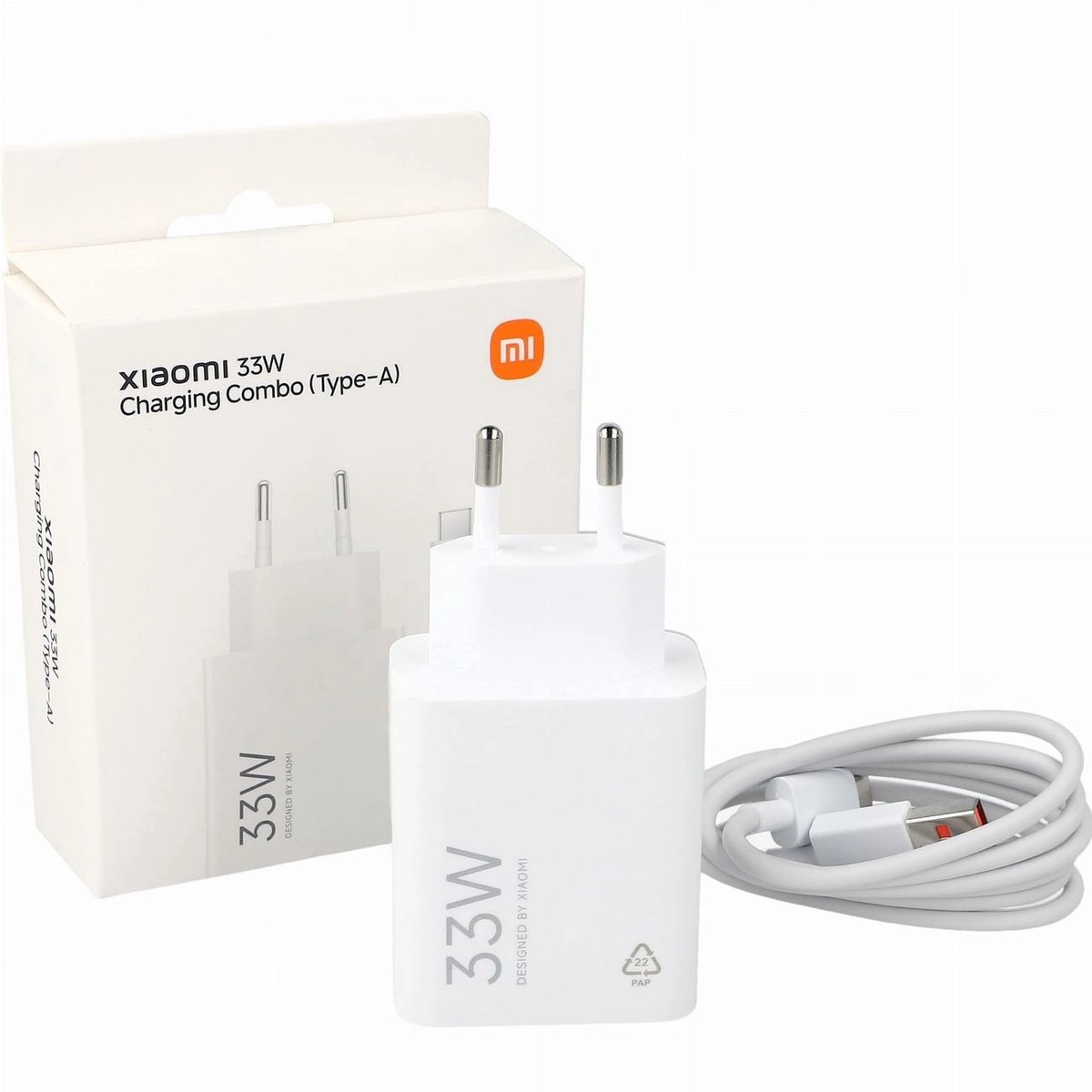 Xiaomi Wandlader Mdy-16-Ef 1Xusb-A 33W Voor Xiaomi Telefoons